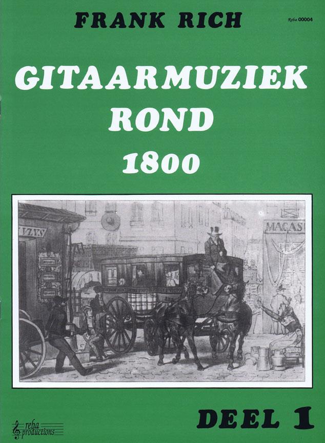 Gitaarmuziek Rond 1800 1 - melodie a skladby pro klasickou kytaru