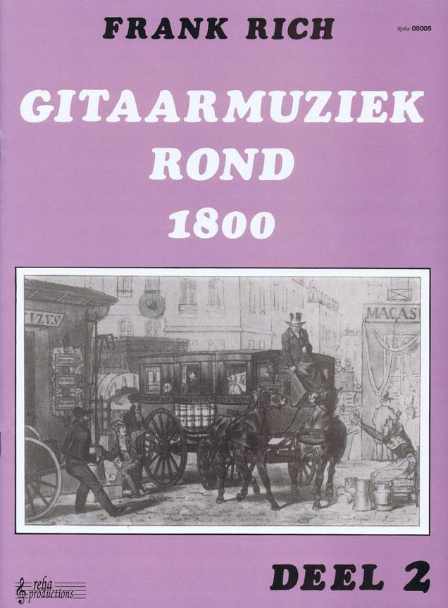 Gitaarmuziek Rond 1800 2 - melodie a skladby pro klasickou kytaru