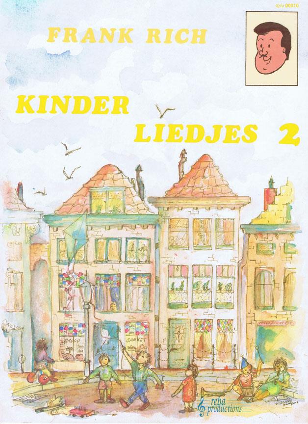 Kinderliedjes 2 - melodie a skladby pro klasickou kytaru