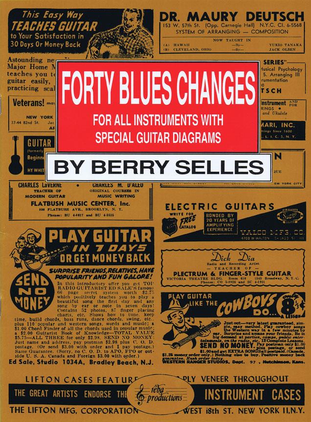 40 Blues Changes - melodie a skladby pro klasickou kytaru