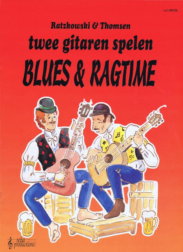 Twee Gitaren Spelen Blues & Ragtime - noty a skladby pro dvě kytary