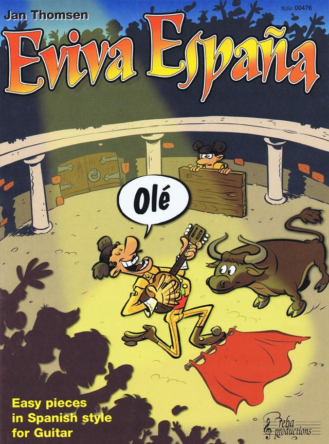 Eviva Espana - melodie a skladby pro klasickou kytaru