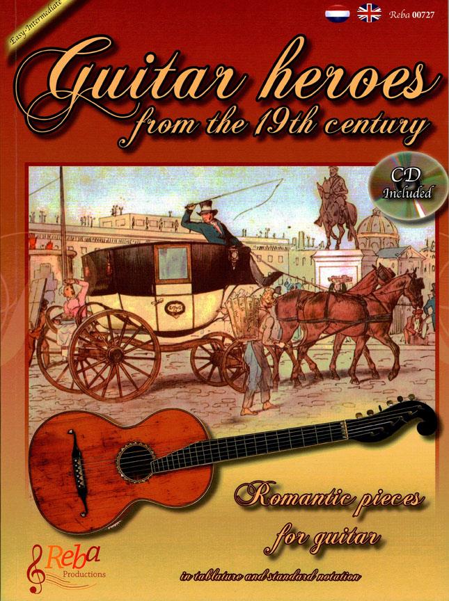 Guitar Heroes From The 19th Century - Romantic Pieces for Guitar - melodie a skladby pro klasickou kytaru