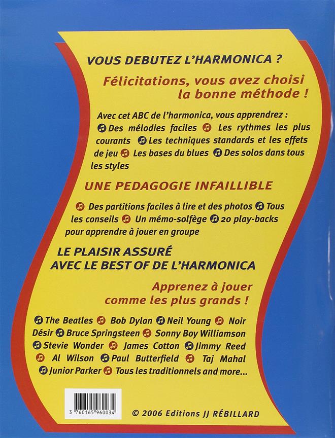 Débutant Harmonica - La méthode universelle - foukací harmonika