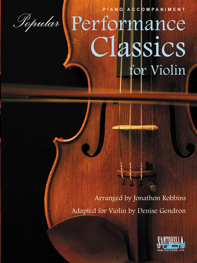 Popular Performance Classics For Violin - Piano Accompaniment - na klavír