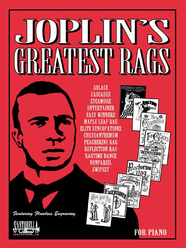 Joplins Greatest Rags - na klavír