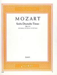 Deutsche Tanze(6) 1 - Mozart pro klavír