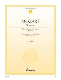Sonate B Kv570 - Mozart pro klavír