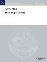 The Sprig of Thyme - for high voice and piano - zpěv a klavír