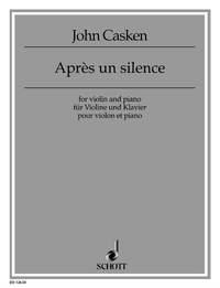 Après un silence - for violin and piano - pro housle a klavír