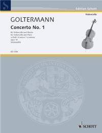 Concert 01 A Op.14 - noty pro violoncello a klavír