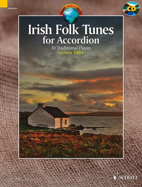 Irish Folk Tunes for Accordion - 30 tradičních písní pro akordeon