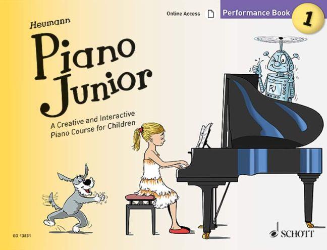 Piano Junior: Performance Book 1 Vol. 1 - A Creative and Interactive Piano Course for Children - noty na klavír