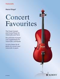 Concert Favourites - nejkrásnější skladby pro violoncello a klavír