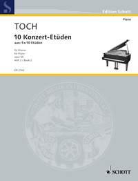 10 Concert Etudes op. 55 Band 2 - Nos 6-10 - pro klavír
