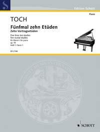 10 Vortrags-Etuden op. 56 - pro klavír