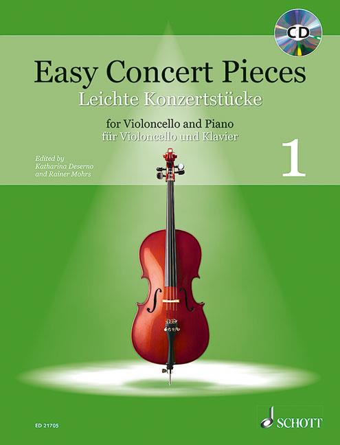 Easy Concert Pieces Band 1 - violoncello a klavír