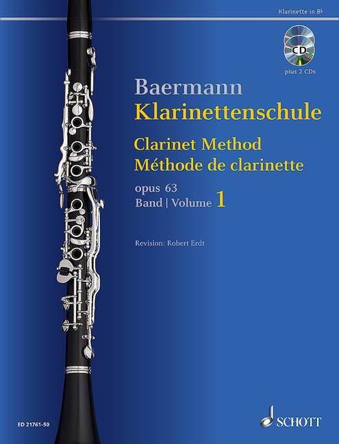 Clarinet Method op. 63 Band 1: No. 1-33 škola hry na klarinet