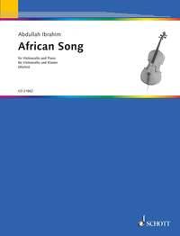 African Song - G major - violoncello a klavír