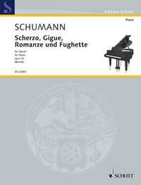 Scherzo, Gigue, Romanze und Fughette op. 32 - Urtext. Based on Robert Schumann. Neue Ausgabe sämtlicher Werke, Band III/1/5 - pro klavír