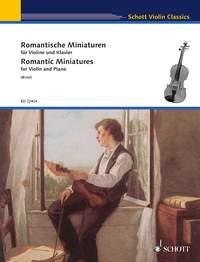 Romantic Miniatures - Leichte Originalstücke - housle a klavír