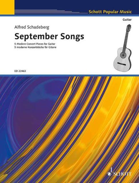 September Songs - 5 Modern Concert Pieces for Guitar - pro kytaru