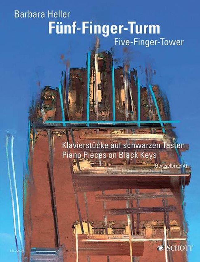 Fünf-Finger-Turm - Klavierstücke auf schwarzen Tasten - pro klavír
