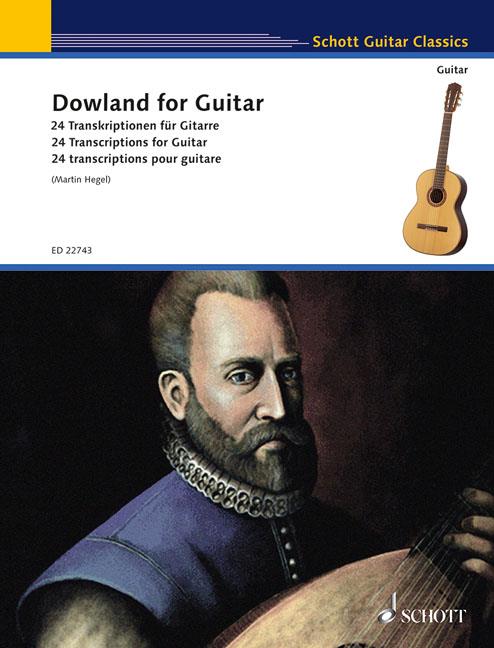 Dowland for Guitar - 24 Transcriptions for Guitar - pro kytaru