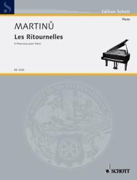 Les Ritournelles H 227 - 6 pieces for piano - pro klavír