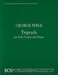 Triptych - for violin and piano - housle a klavír