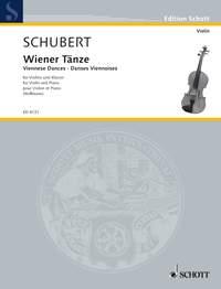 Wiener Tanze - Walzer, Deutsche Tanze und Landler - pro housle a klavír