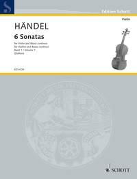 6 Sonatas For Violin And Basso Continuo Volume 1 - housle a klavír