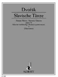 Slavische Tanze 1 Opus 72 - pro čtyřruční klavír