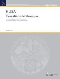 Évocations de Slovaquie - skladba pro Clarinet [Flute], Viola and Violoncello