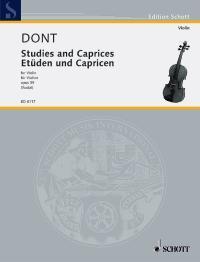 Etudes & Capricen Opus 35 - pro housle