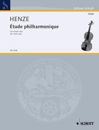 Etude Philharmonique Fur Violine Solo (1979) - Performing Marks By Gidon Kremer - pro housle