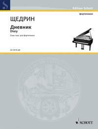 Diary - Seven Pieces - Russian Edition - pro klavír