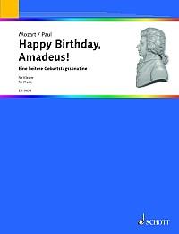 Happy Birthday, Amadeus! - A cheerful birthday sonatina - pro klavír