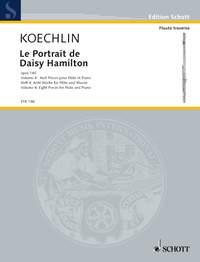 Le Portrait de Daisy Hamilton op. 140 Heft 4 - Eight Pieces for Flute and Piano - příčná flétna a klavír