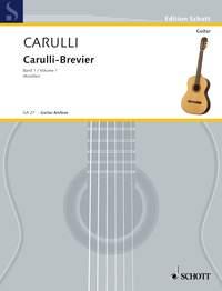 Carulli-Brevier Vol. 1 - jednoduché úpravě pro kytaru
