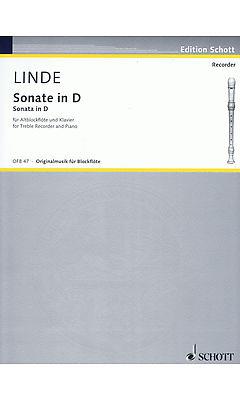 Sonate D - altová flétna a klavír