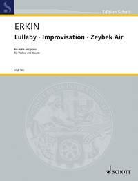 Lullaby · Improvisation · Zeybek Air - for violin and piano - pro housle a klavír
