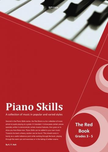 Piano Skills The Red Book Grades 3-5 - A Collection Of Music - noty na klavír