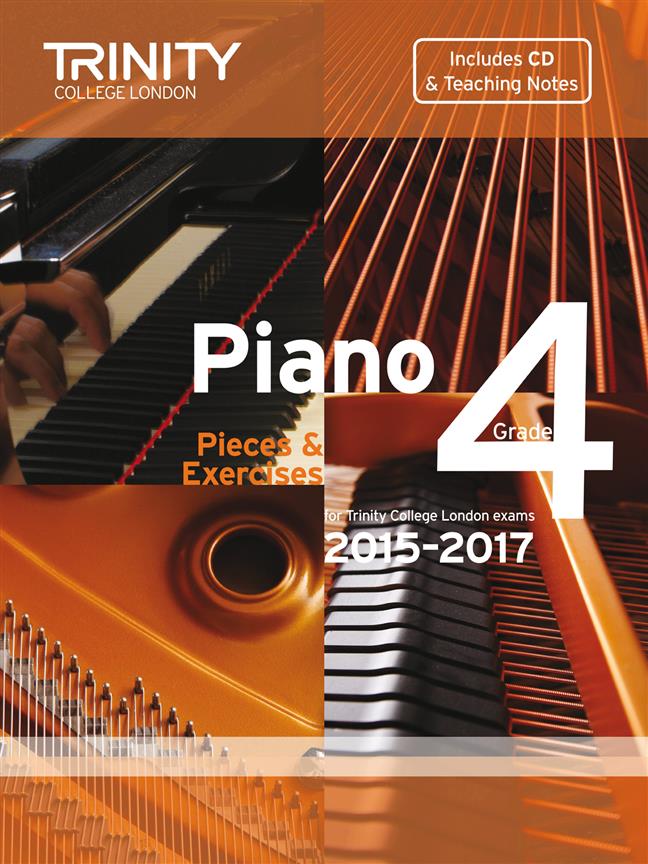 Piano Exam Pieces & Exercises 2015-2017 - Grade 4 - Piano teaching material - noty na klavír