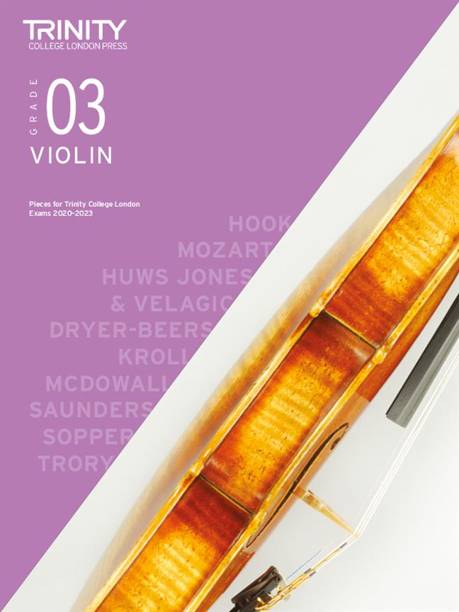 Violin 2020-2023. Grade 3 - pro housle