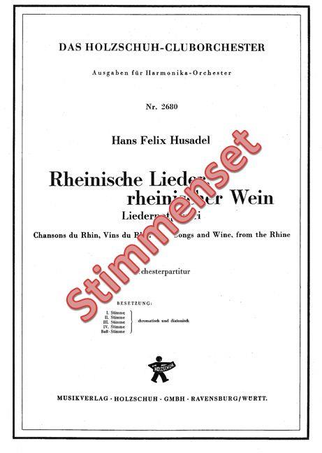 Rheinische Lieder, rheinischer Wein