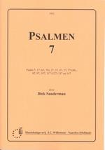 Psalmen 7 - Psalm 7 17(63 70) 27 37 47 57 77(86) 87 97 107 117(127) 137 147 - pro varhany