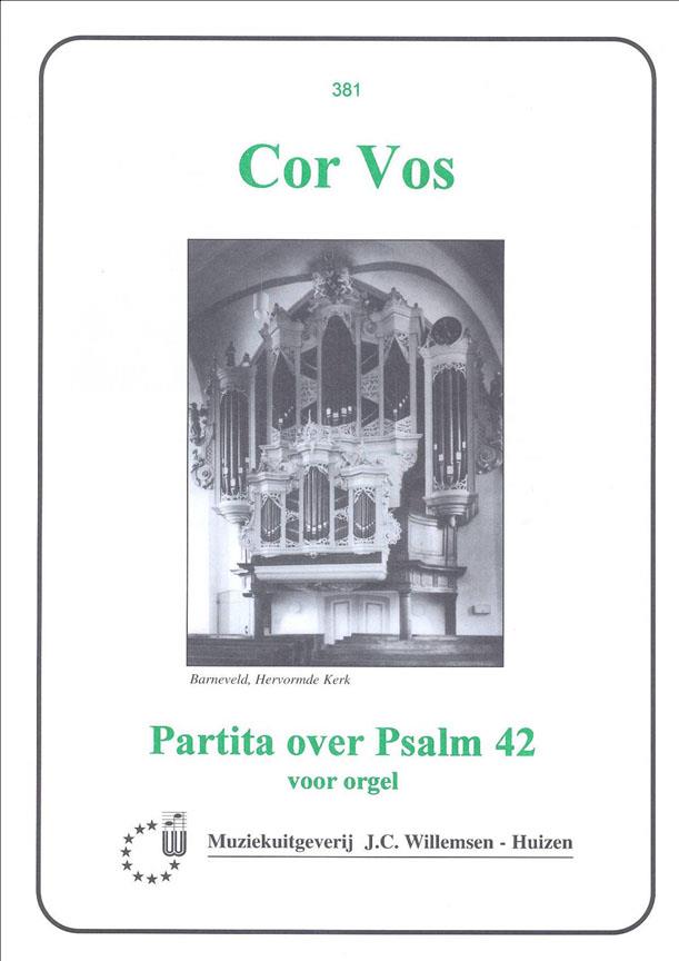 Partita Over Psalm 42 - noty pro varhany