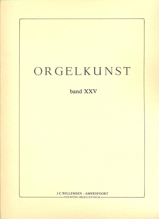 Orgelkunst 25 - pro varhany