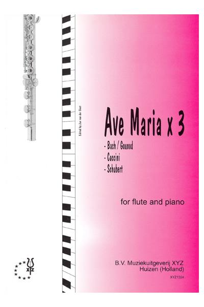 3 Ave Marias - příčná flétna a klavír